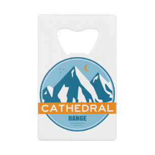Cathedral Range California Creditkaart Flessenopener
