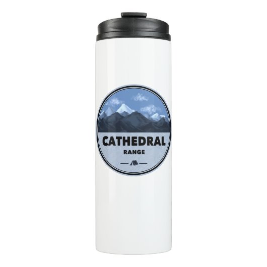 Cathedral Range California Kamperen Thermosbeker (Voorkant)