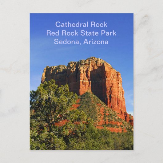 Cathedral Rock, Arizona Briefkaart (Voorkant)