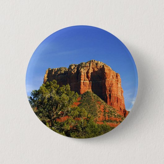 Cathedral Rock, Arizona Ronde Button 5,7 Cm (Voorkant)