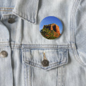 Cathedral Rock, Arizona Ronde Button 5,7 Cm (In situ)