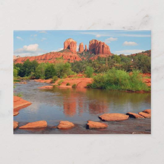 Cathedral Rock Briefkaart (Voorkant)