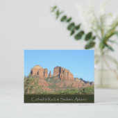 Cathedral Rock-briefkaart Briefkaart (Staand voorkant)