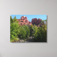 Cathedral Rock en Stream in Sedona Arizona