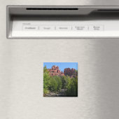 Cathedral Rock en Stream in Sedona Arizona Magneet (Insitu (Vaatwasser))