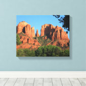 Cathedral Rock in Sedona Arizona Canvas Afdruk (Insitu (Houten vloer))