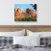 Cathedral Rock in Sedona Arizona Canvas Afdruk (Insitu (Slaapkamer))