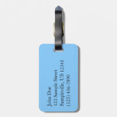 Cathedral Rock in Sedona Arizona Monument Bagagelabel (Achterkant verticaal)