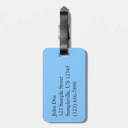 Cathedral Rock in Sedona Arizona Monument Bagagelabel (Achterkant verticaal)