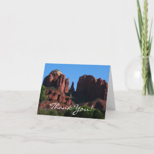 Cathedral Rock in Sedona Arizona Monument Bedankkaart