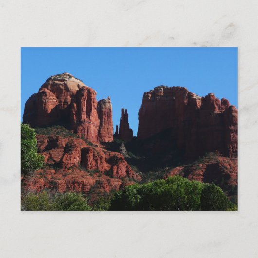 Cathedral Rock in Sedona Arizona Monument Briefkaart (Voorkant)