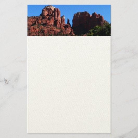 Cathedral Rock in Sedona Arizona Monument Briefpapier (Voorkant)