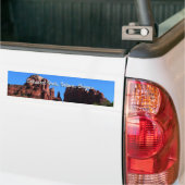 Cathedral Rock in Sedona Arizona Monument Bumpersticker (Op Truck)