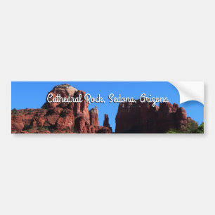 Cathedral Rock in Sedona Arizona Monument Bumpersticker