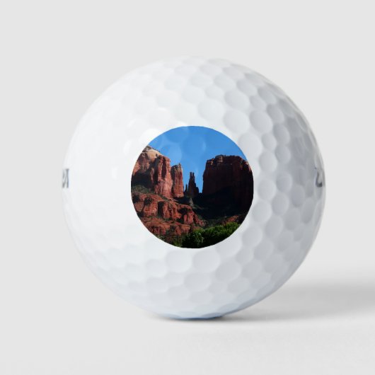 Cathedral Rock in Sedona Arizona Monument Golfballen (Voorkant)