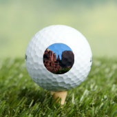 Cathedral Rock in Sedona Arizona Monument Golfballen (Insitu Shirt)
