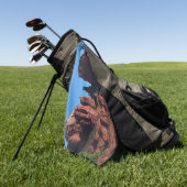 Cathedral Rock in Sedona Arizona Monument Golfhanddoek (Groen)