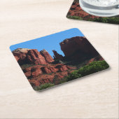 Cathedral Rock in Sedona Arizona Monument Kartonnen Onderzetters (Schuin)