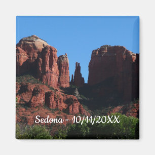 Cathedral Rock in Sedona Arizona Monument Magneet