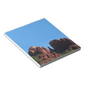 Cathedral Rock in Sedona Arizona Monument Notitieblok (Schuin)
