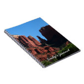 Cathedral Rock in Sedona Arizona Monument Notitieboek (Rechterzijde)