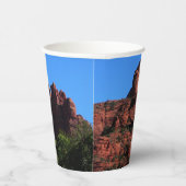 Cathedral Rock in Sedona Arizona Monument Papieren Bekers (Rechts)