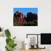 Cathedral Rock in Sedona Arizona Monument Poster (Thuiskantoor)