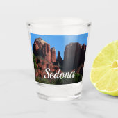 Cathedral Rock in Sedona Arizona Monument Shot Glas (Voorkant)