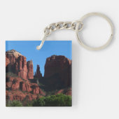 Cathedral Rock in Sedona Arizona Monument Sleutelhanger (Achterkant)