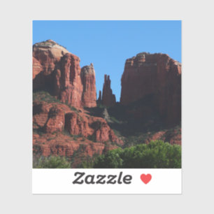 Cathedral Rock in Sedona Arizona Monument Sticker