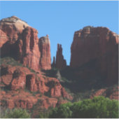 Cathedral Rock in Sedona Arizona Monument Sticker (Voorkant)