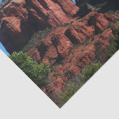Cathedral Rock in Sedona Arizona Monument Tissuepapier (Detail)
