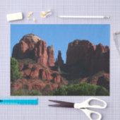 Cathedral Rock in Sedona Arizona Monument Tissuepapier (Craft)