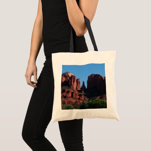 Cathedral Rock in Sedona Arizona Monument Tote Bag (Voorkant (product))