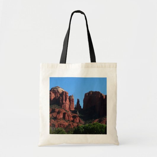 Cathedral Rock in Sedona Arizona Monument Tote Bag (Voorkant)