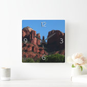 Cathedral Rock in Sedona Arizona Monument Vierkante Klok (Huis)