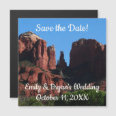 Cathedral Rock in Sedona Arizona Save the Date (Voorkant / Achterkant)
