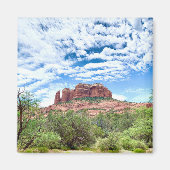 Cathedral Rock Landscape Sedona Magneet (Voorkant)