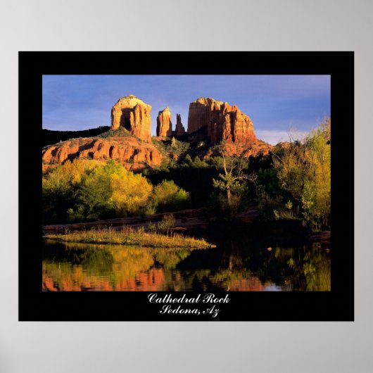 Cathedral Rock Poster (Voorkant)