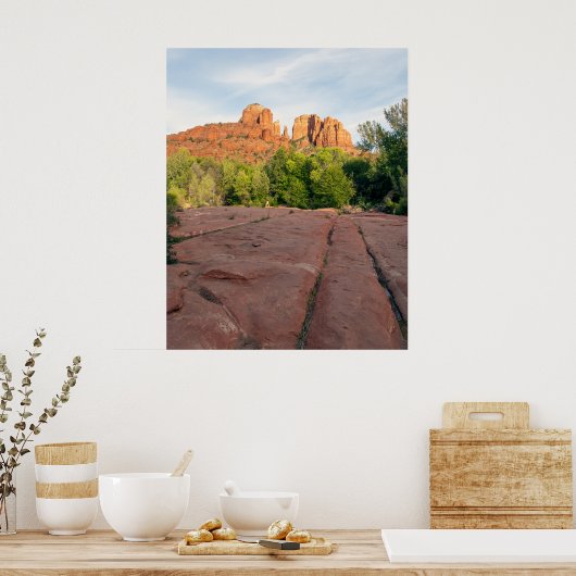 Cathedral Rock Poster (Keuken)