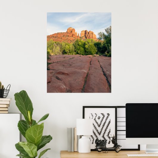 Cathedral Rock Poster (Thuiskantoor)