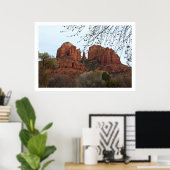 Cathedral Rock Poster (Thuiskantoor)