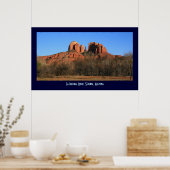 Cathedral Rock Poster (Keuken)