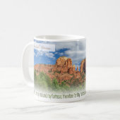 Cathedral Rock Psalm 31:3 KJV Koffiemok (Voorkant links)
