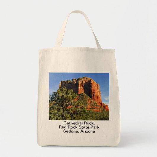 Cathedral Rock Red Park Sedona Arizona Tote Bag (Voorkant)