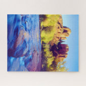 Cathedral Rock reflecterend in Oak Creek, Arizona Legpuzzel (Horizontaal)