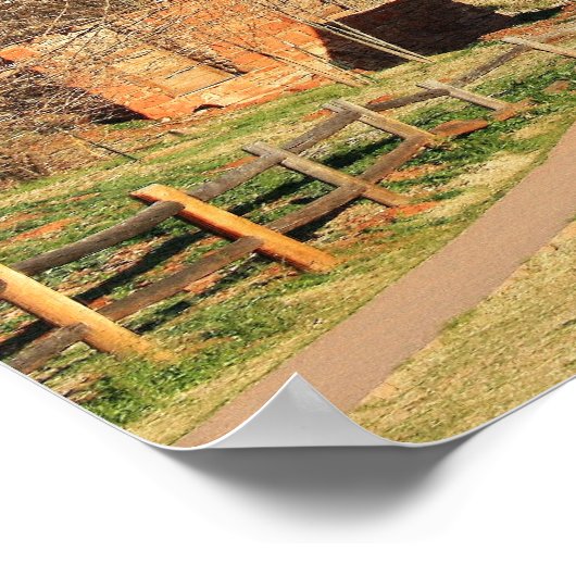 Cathedral Rock Scene Poster (Hoek)