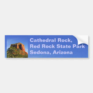 Cathedral Rock, Sedona Arizona Bumpersticker