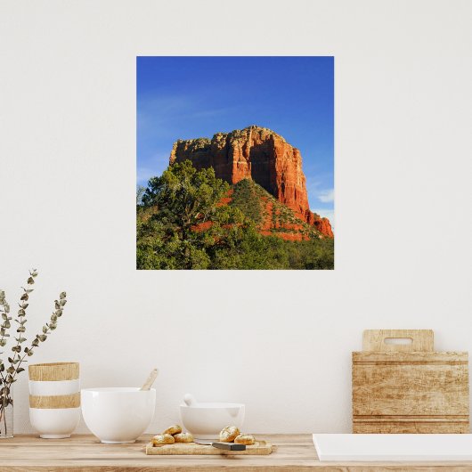 Cathedral Rock, Sedona, Arizona Canvas Print (Keuken)