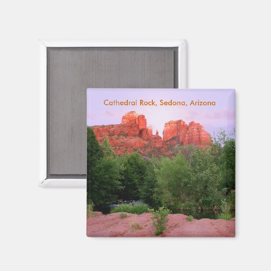 Cathedral Rock, Sedona, Arizona Magneet (Voorkant / Achterkant)